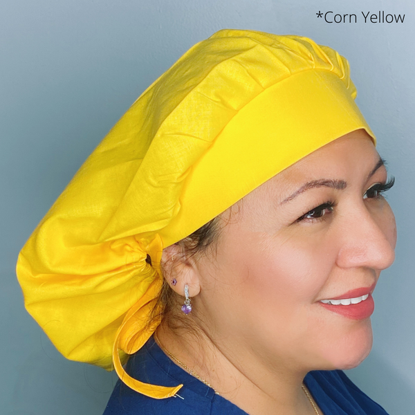 Solid Color "Corn Yellow" Bouffant