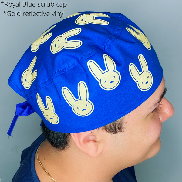 Popular Bunny Custom Solid Color Unisex Scrub Cap