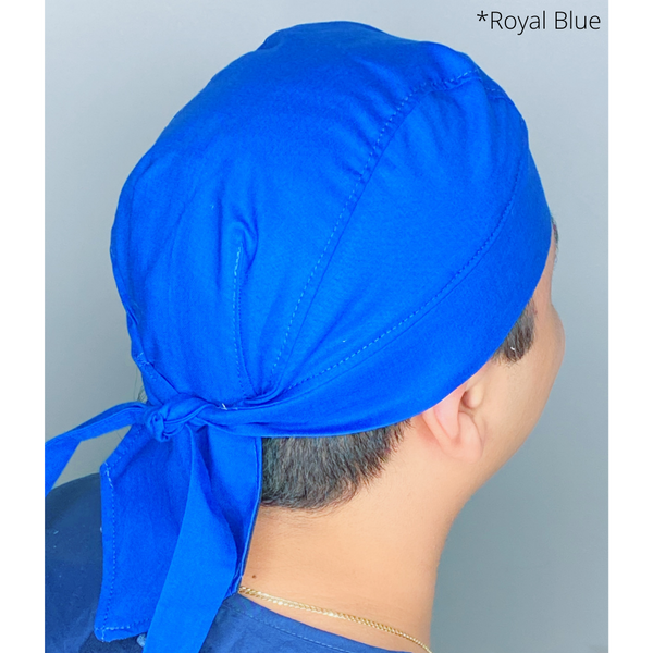 Solid Color "Royal Blue" Skully Durag