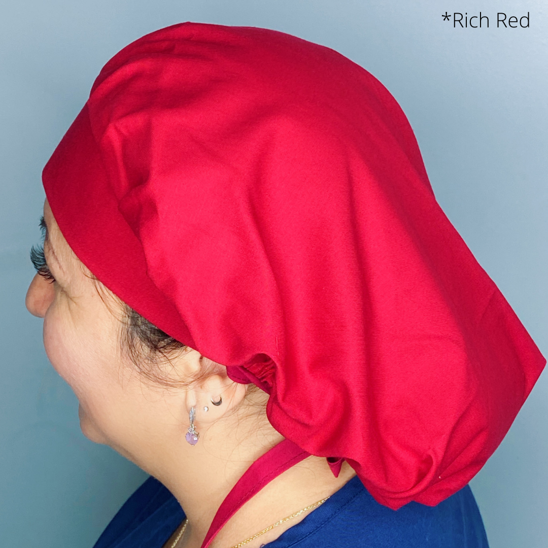 Solid Color "Rich Red" Bouffant