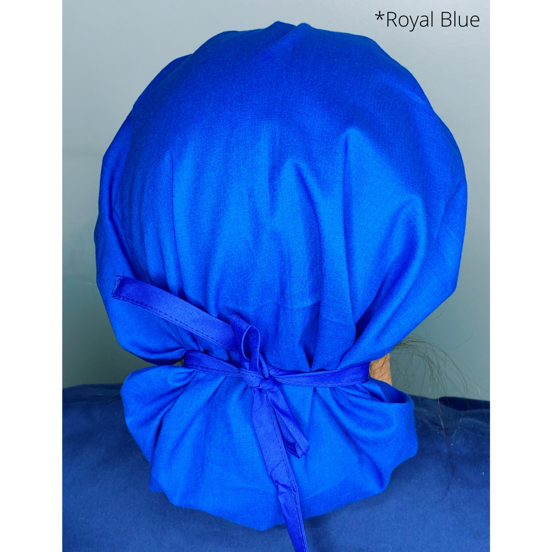 Solid Color "Royal Blue" Bouffant