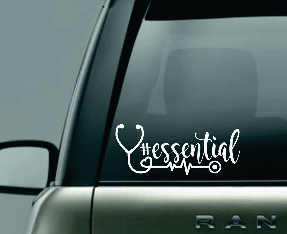 Essential Decals Stethoscope #Essential Decal