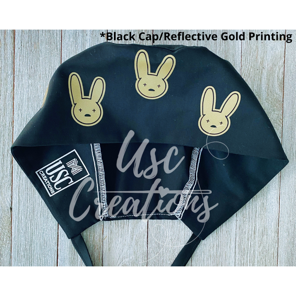 Popular Bunny Custom Solid Color Unisex Scrub Cap