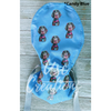 Your Picture Printed ALL OVER Custom Solid Color Ponytail