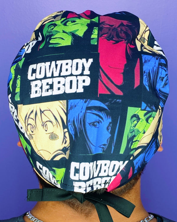 Cowboy Bebop Famous Anime TV Show Series Unisex Geek Scrub Cap