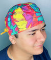 Fun Colorful Piñata Unisex Food Scrub Cap