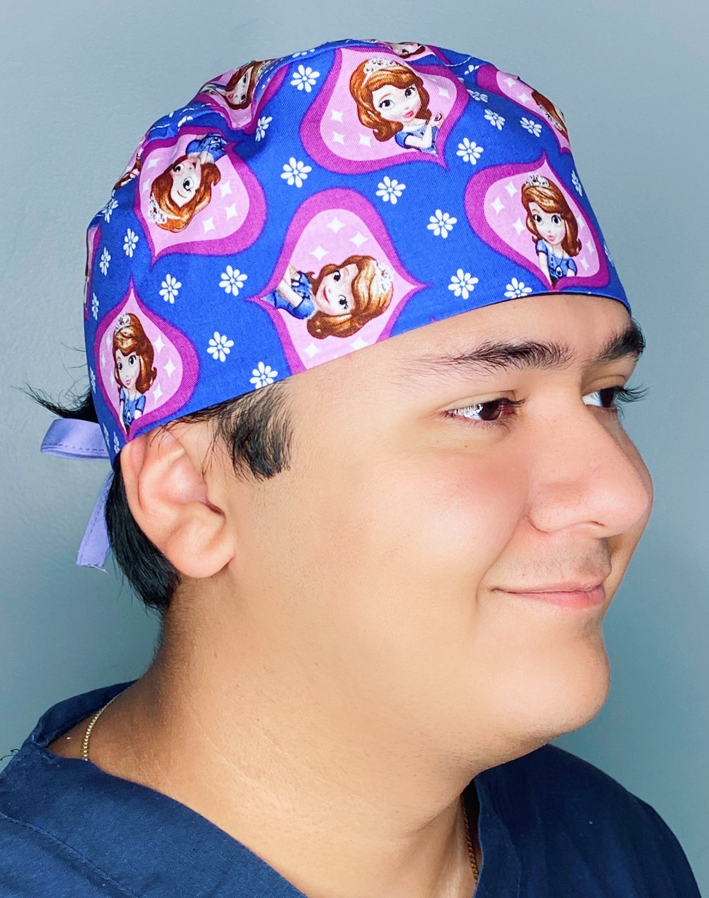 Sofia the First Famous Movie Character Unisex Geek Scrub Cap