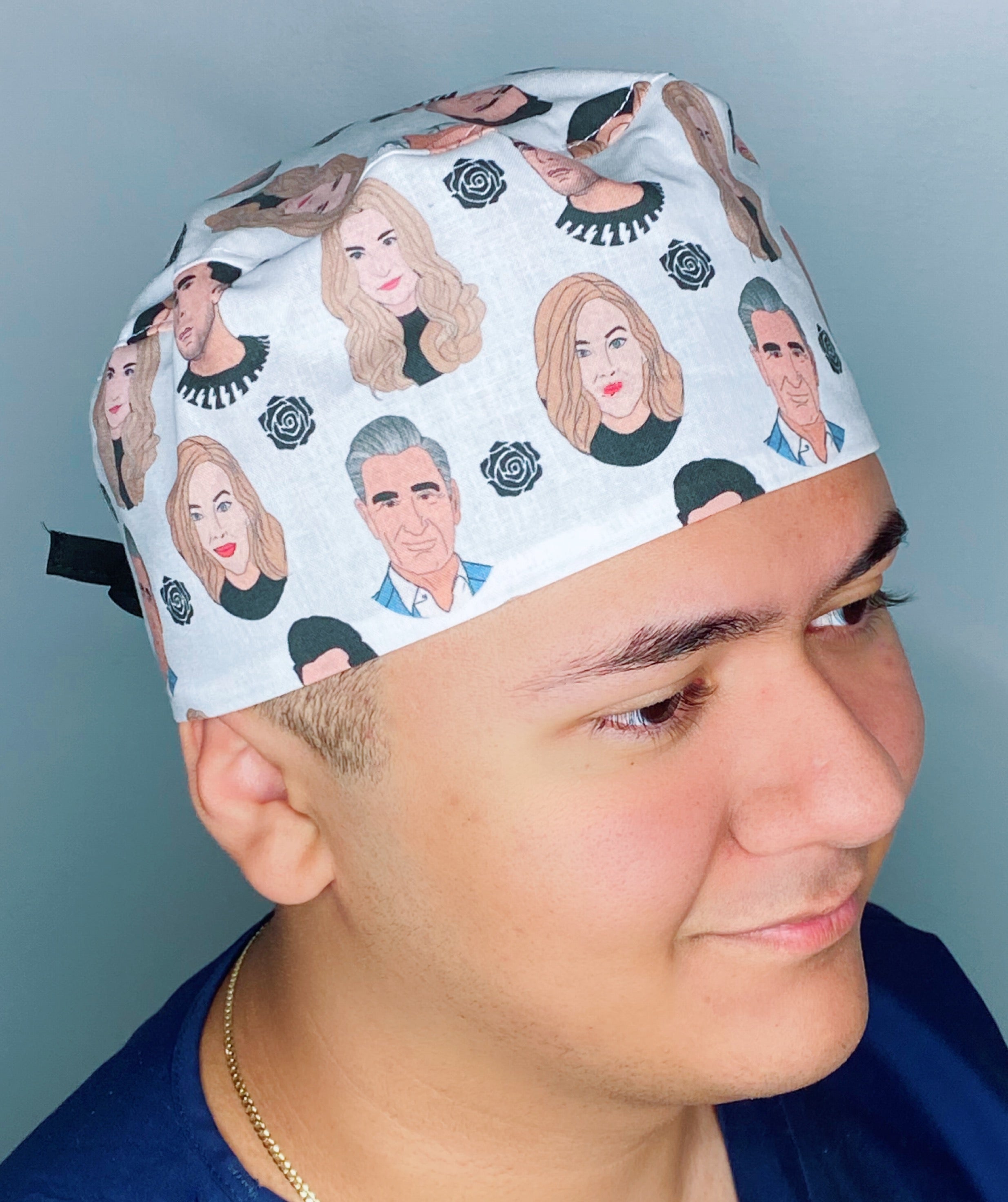 The Rose's Schitts Creek Famous TV Shows Unisex Geek Scrub Cap