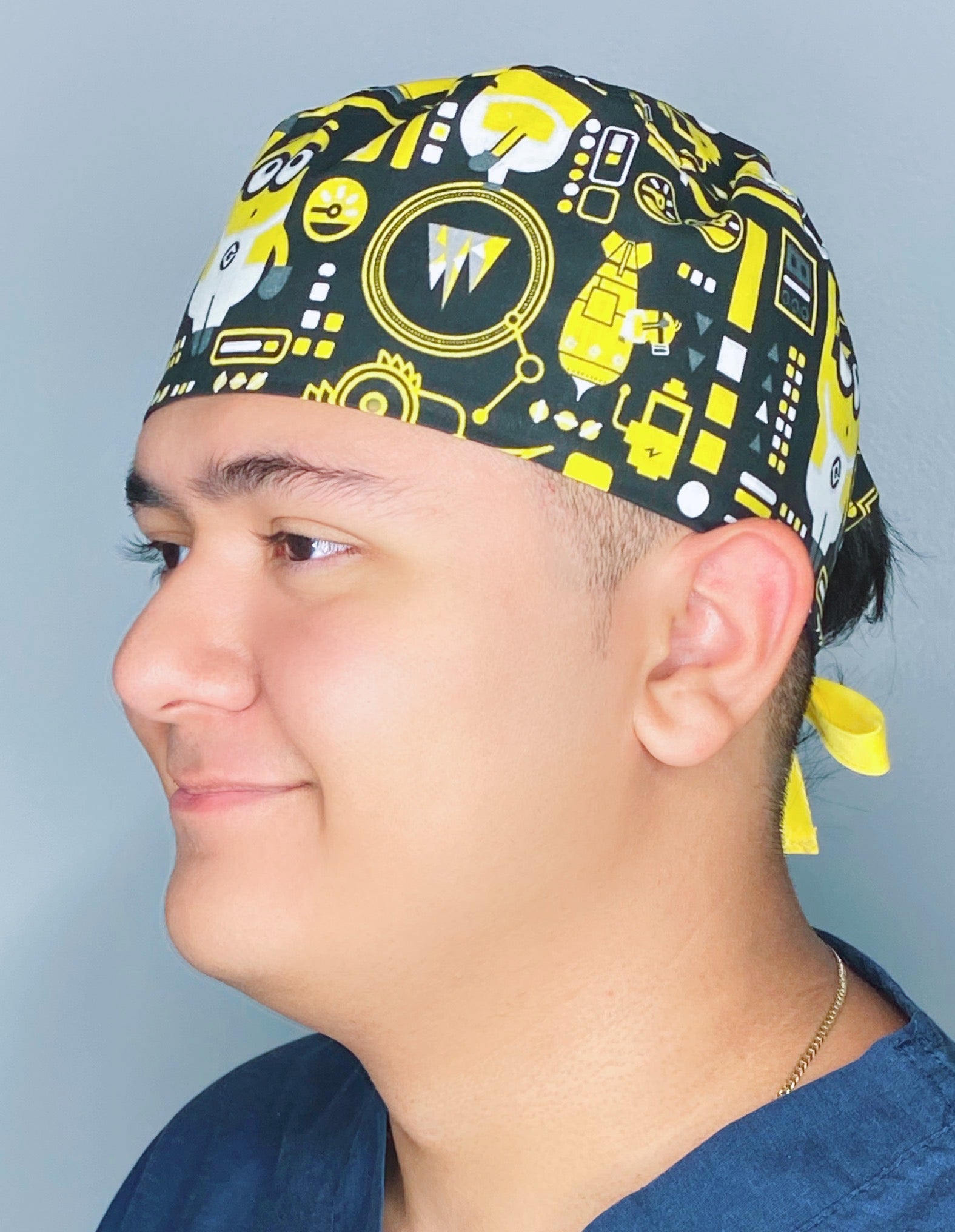 The Minions Famous Kid's Movie Unisex Geek Scrub Cap