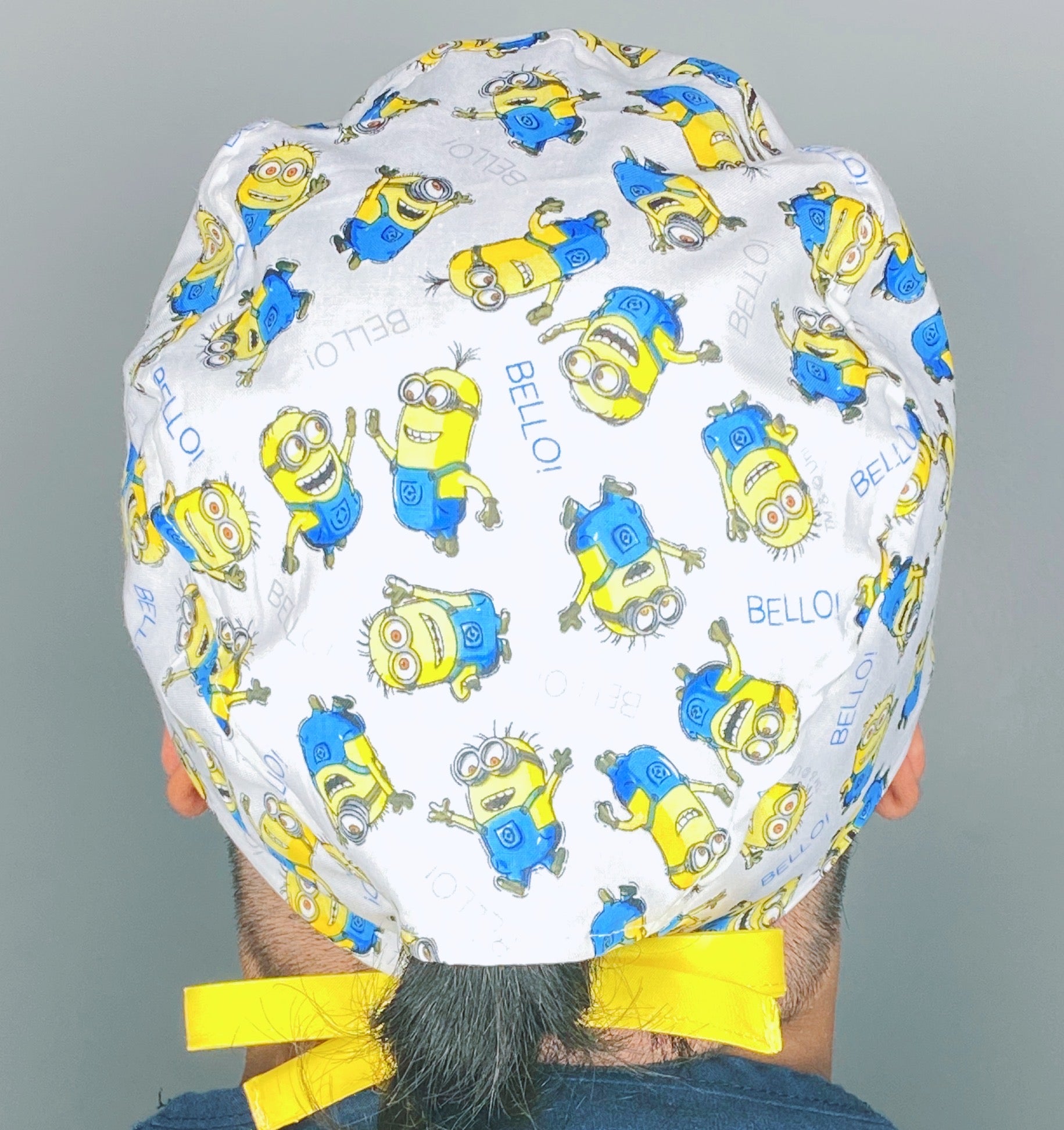 The Minions Famous Kid's Movie Unisex Geek Scrub Cap