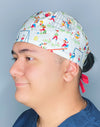 Kids at Play Unisex Geek Scrub Cap