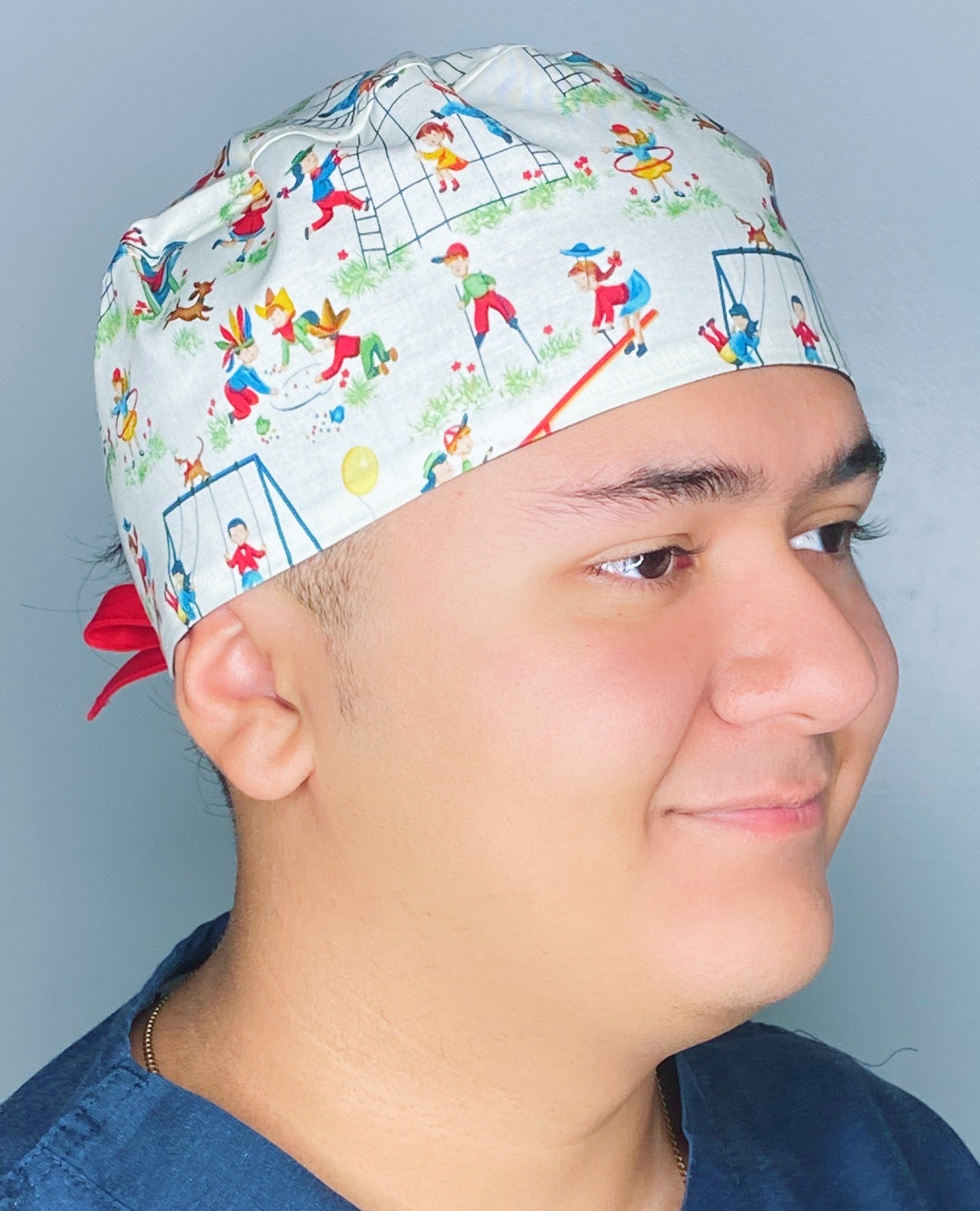 Kids at Play Unisex Geek Scrub Cap