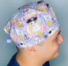 Funny Guinea Pig Pirates Unisex Animal Scrub Cap