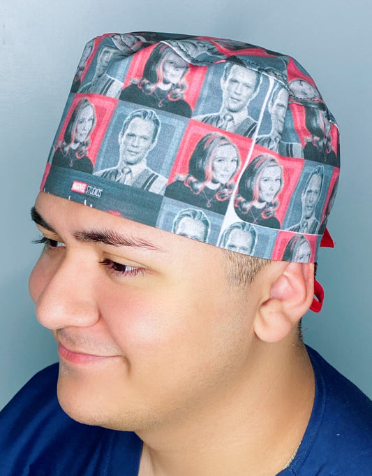 Men/Women Surgical Scrub Cap Lined Seinfeld from TV Series Cool Cap 100%  Cotton