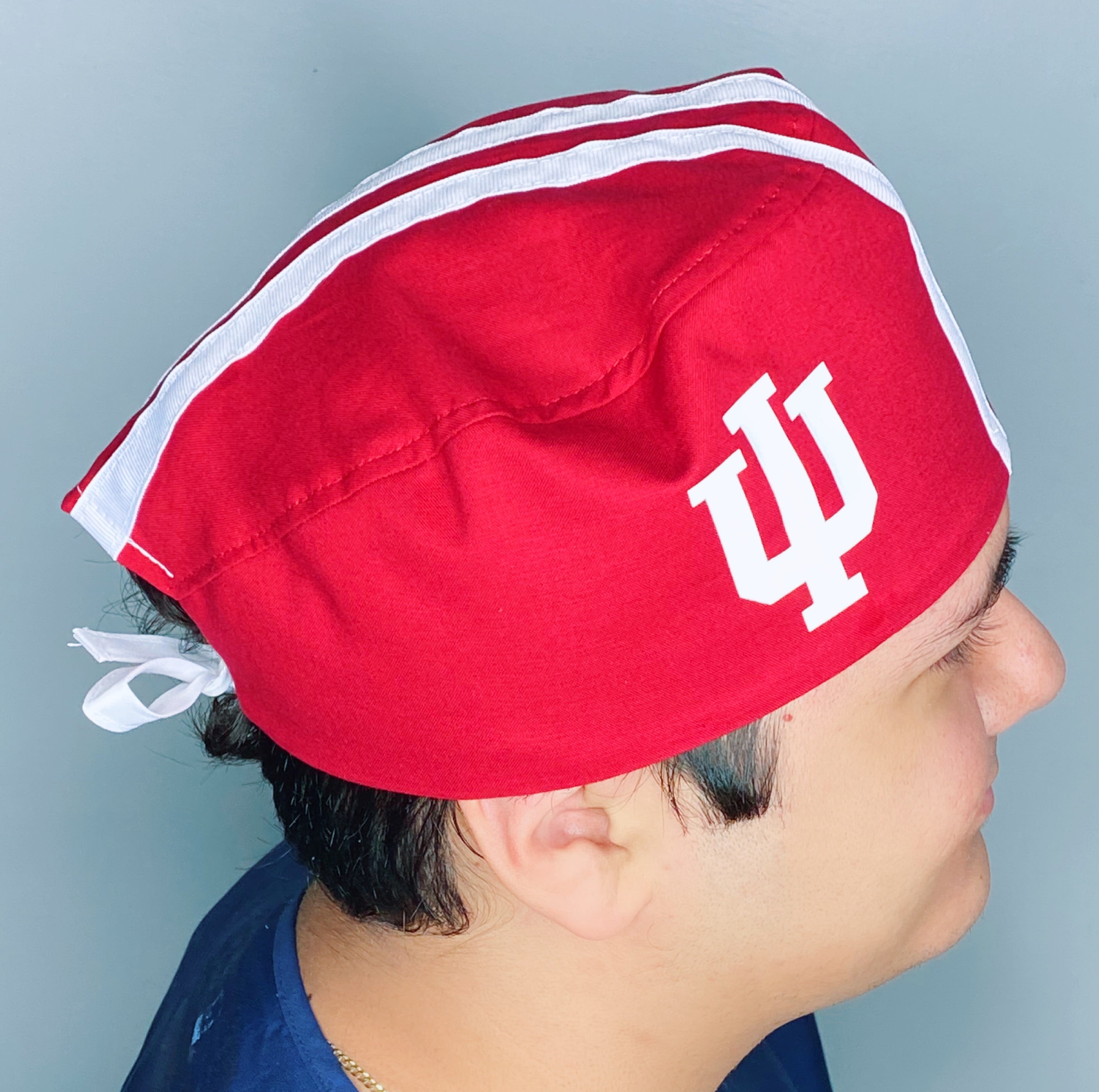 Bloomington Indiana School Unisex Helmet Scrub Cap