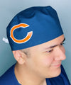 Chicago Illinois Football Team Unisex Helmet Scrub Cap