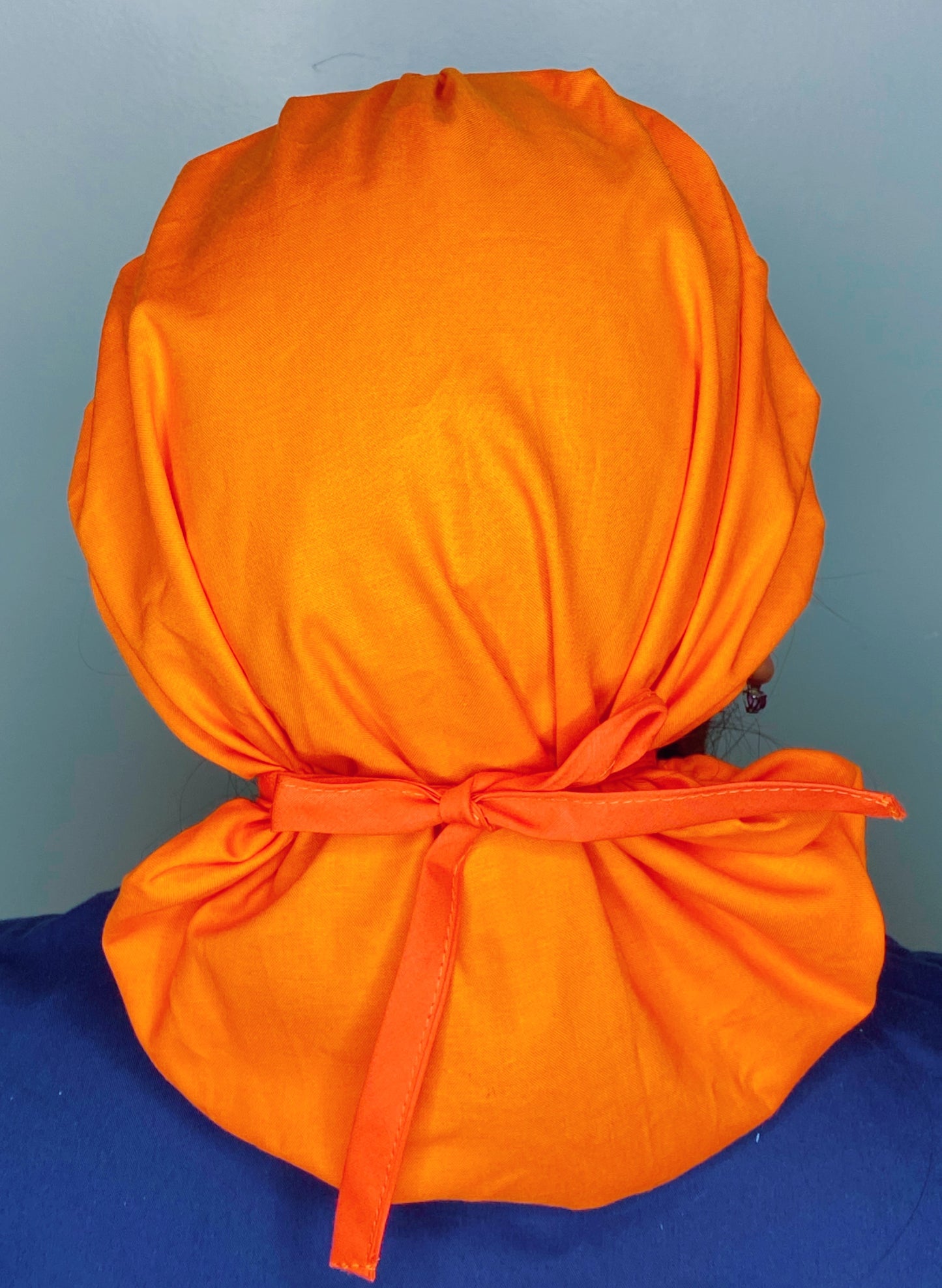 Solid Color "Orange" Bouffant