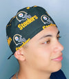 Pittsburg Football Team Unisex Sport Scrub Cap