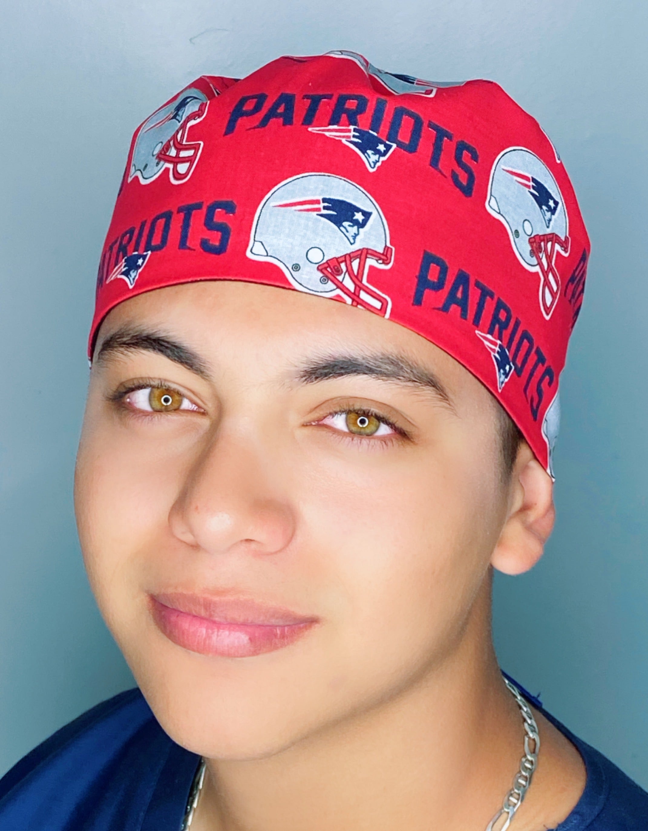 New England Football Team Unisex Sport Scrub Cap