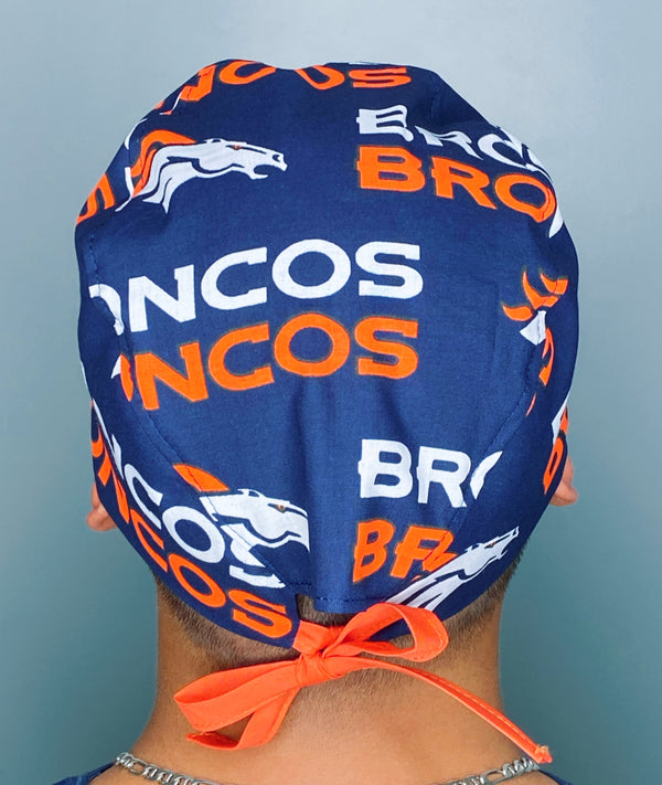 Denver Football Team Unisex Sport Scrub Cap