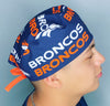 Denver Football Team Unisex Sport Scrub Cap