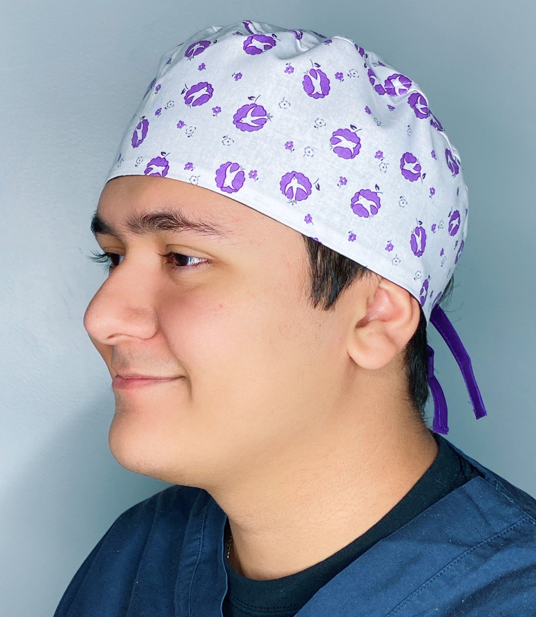 Spiritual Flying Dove Easter Unisex Holiday Scrub Cap