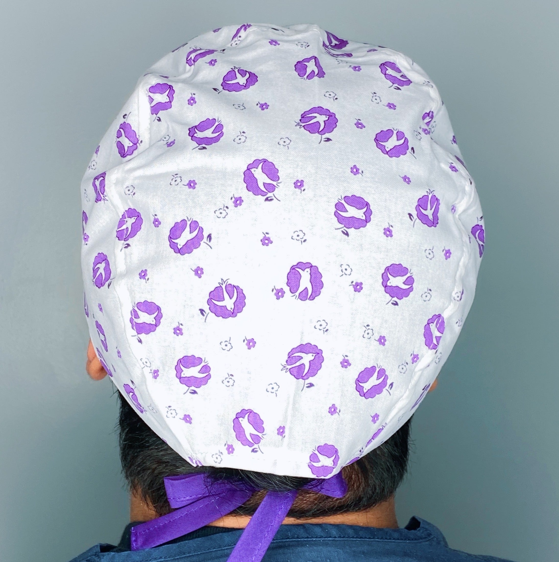 Spiritual Flying Dove Easter Unisex Holiday Scrub Cap