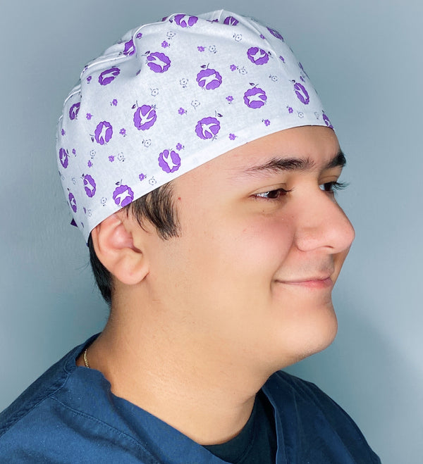 Spiritual Flying Dove Easter Unisex Holiday Scrub Cap