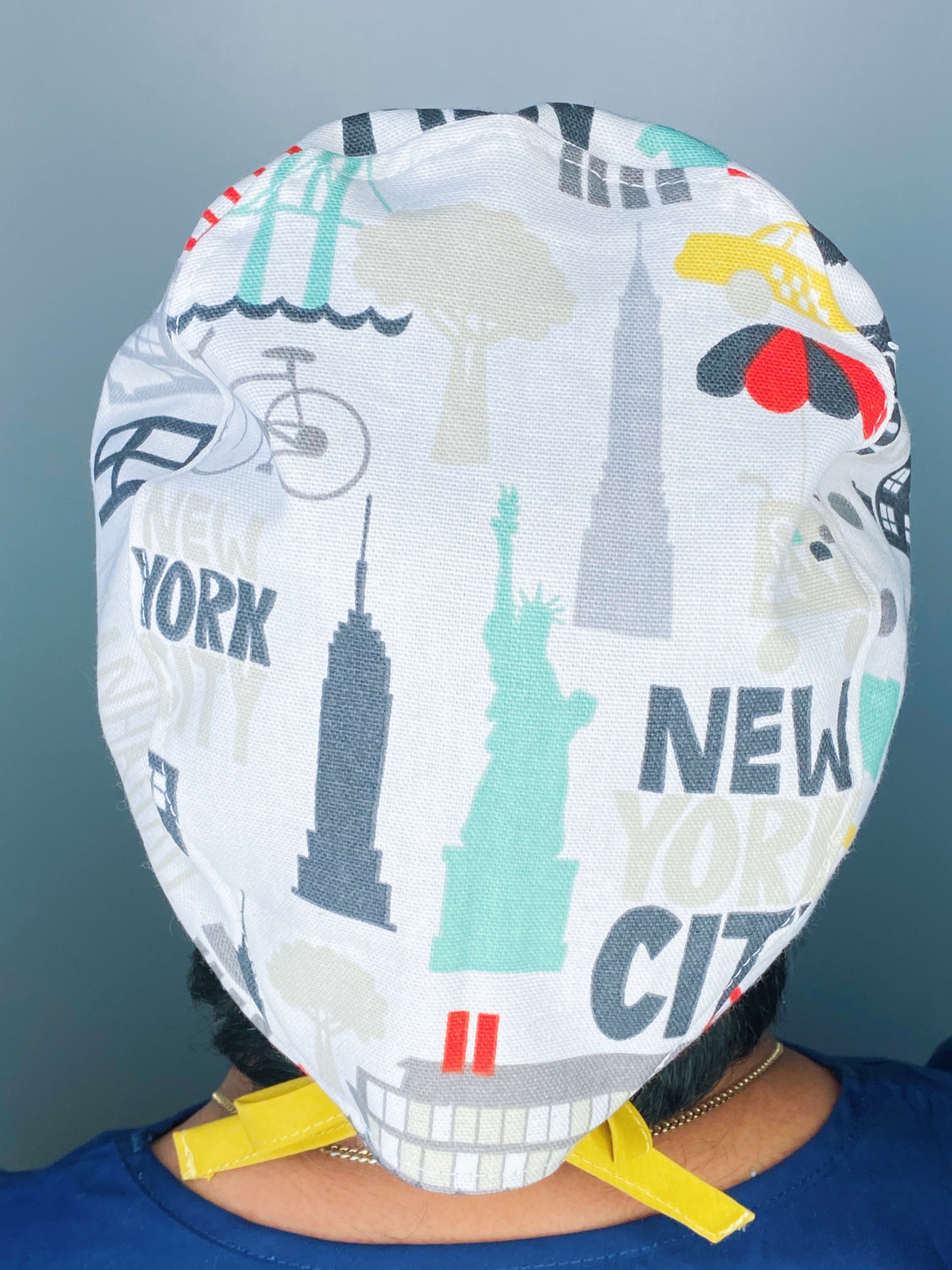 New York State Unisex Geek Scrub Cap