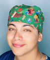 Gifts & Stockings Christmas/Winter themed Unisex Holiday Scrub Cap