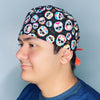 Small Mexican Sugar Skulls Cinco de Mayo Unisex Holiday Scrub Cap