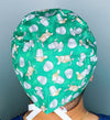 Mice Playing with Sewing Items Unisex Animal Scrub Cap