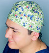 Blueberries and Poems Unisex Food Scrub Cap