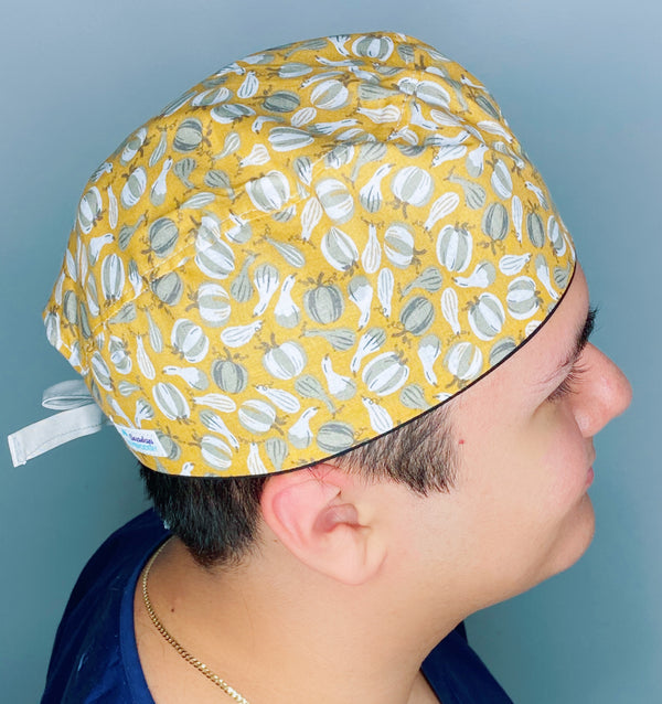 Pumpkins & Squashes Unisex Food Scrub Cap