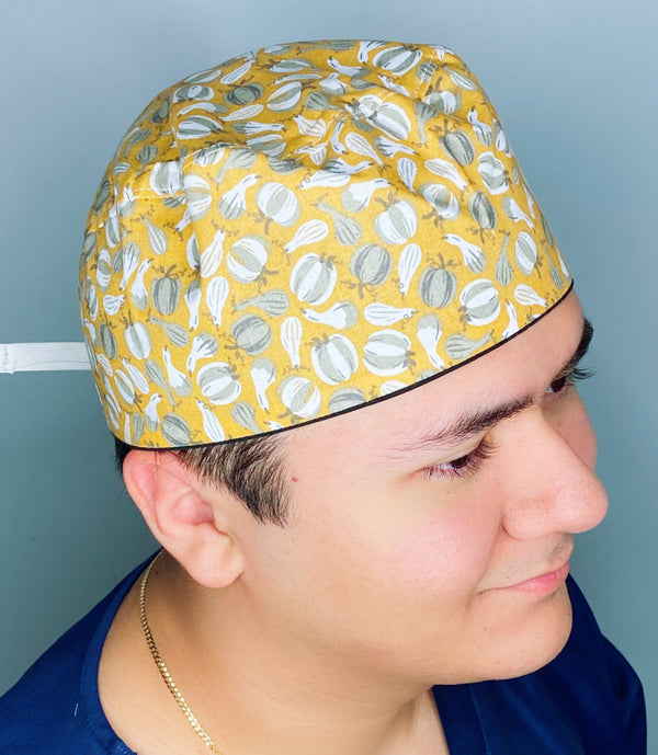 Pumpkins & Squashes Unisex Food Scrub Cap