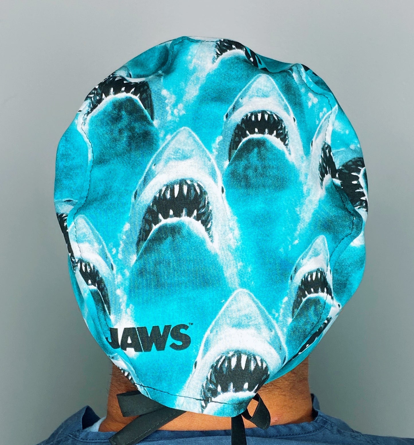 Jaws Famous Shark Movie Unisex Geek Scrub Cap