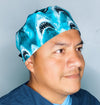 Jaws Famous Shark Movie Unisex Geek Scrub Cap