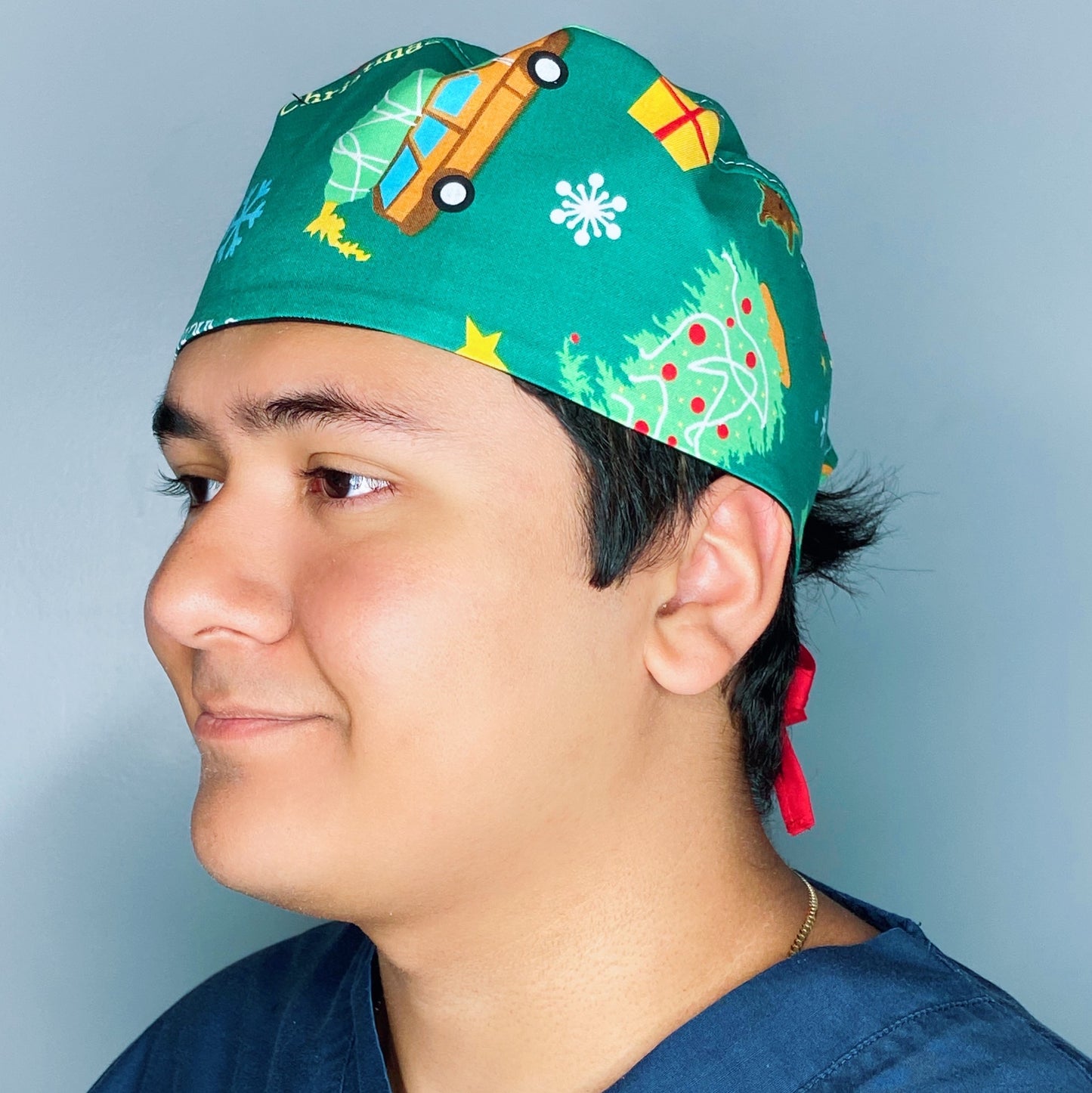 National Lampoon's Christmas Vacation Christmas/Winter themed Unisex Holiday Scrub Cap