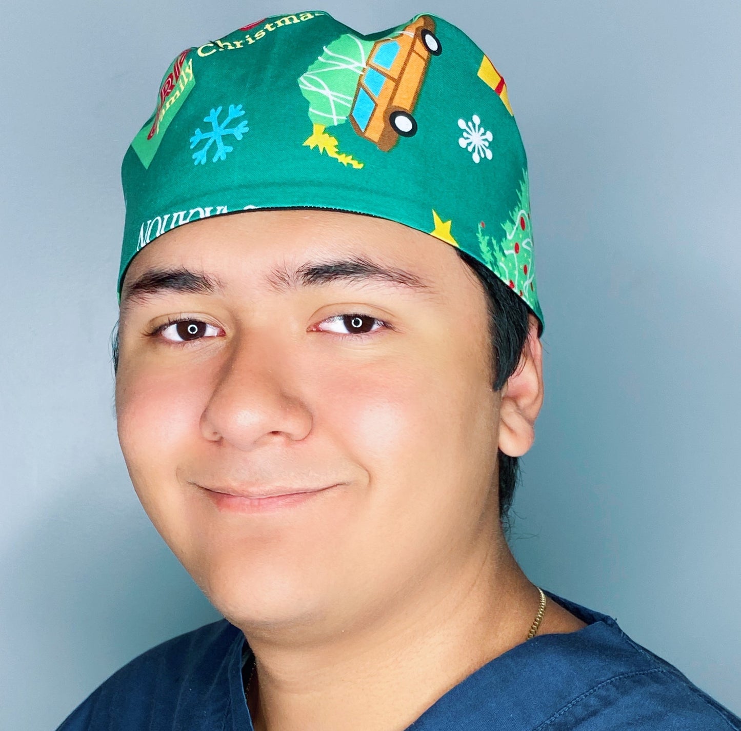 National Lampoon's Christmas Vacation Christmas/Winter themed Unisex Holiday Scrub Cap