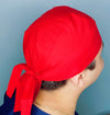 Solid Color "Tomato Red" Skully Durag