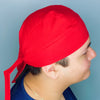 Solid Color "Tomato Red" Skully Durag