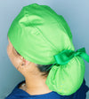 Solid Color "Grass Green" Ponytail