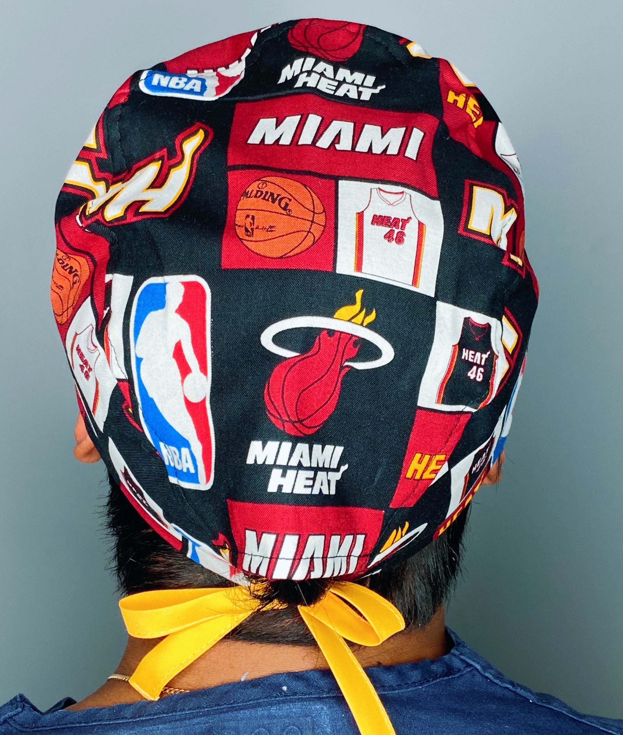 Miami Basketball Team Unisex Sport Scrub Cap