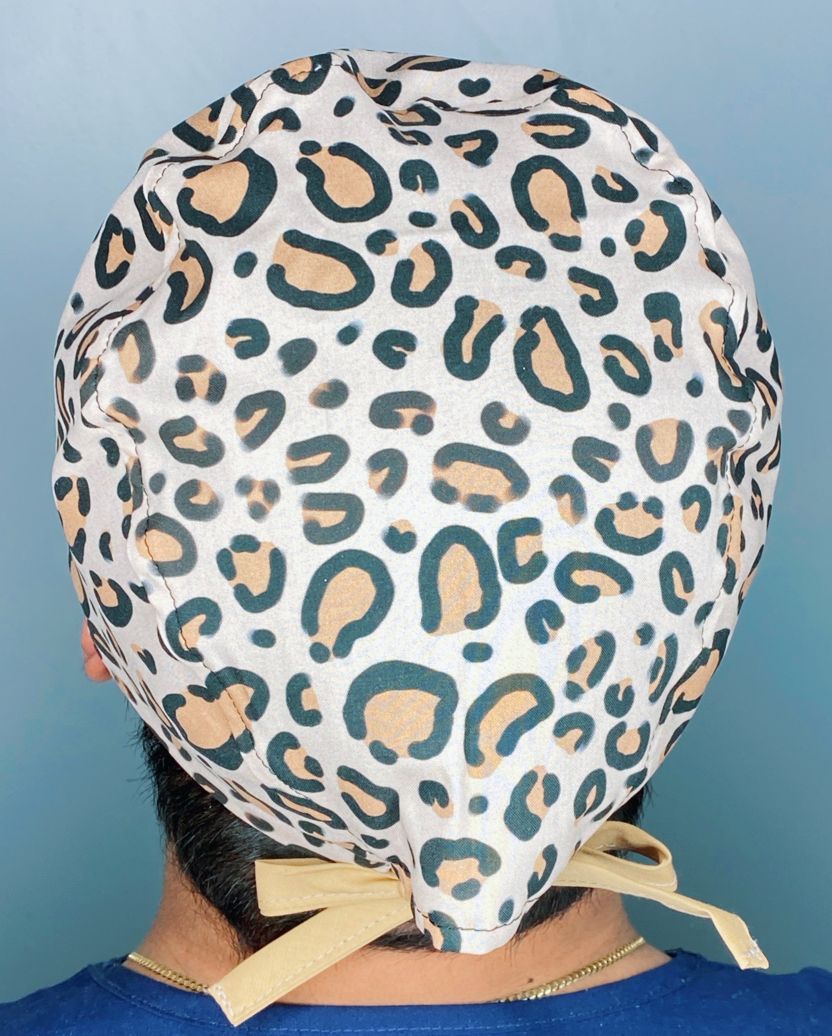 Cheetah Print Unisex Animal Scrub Cap