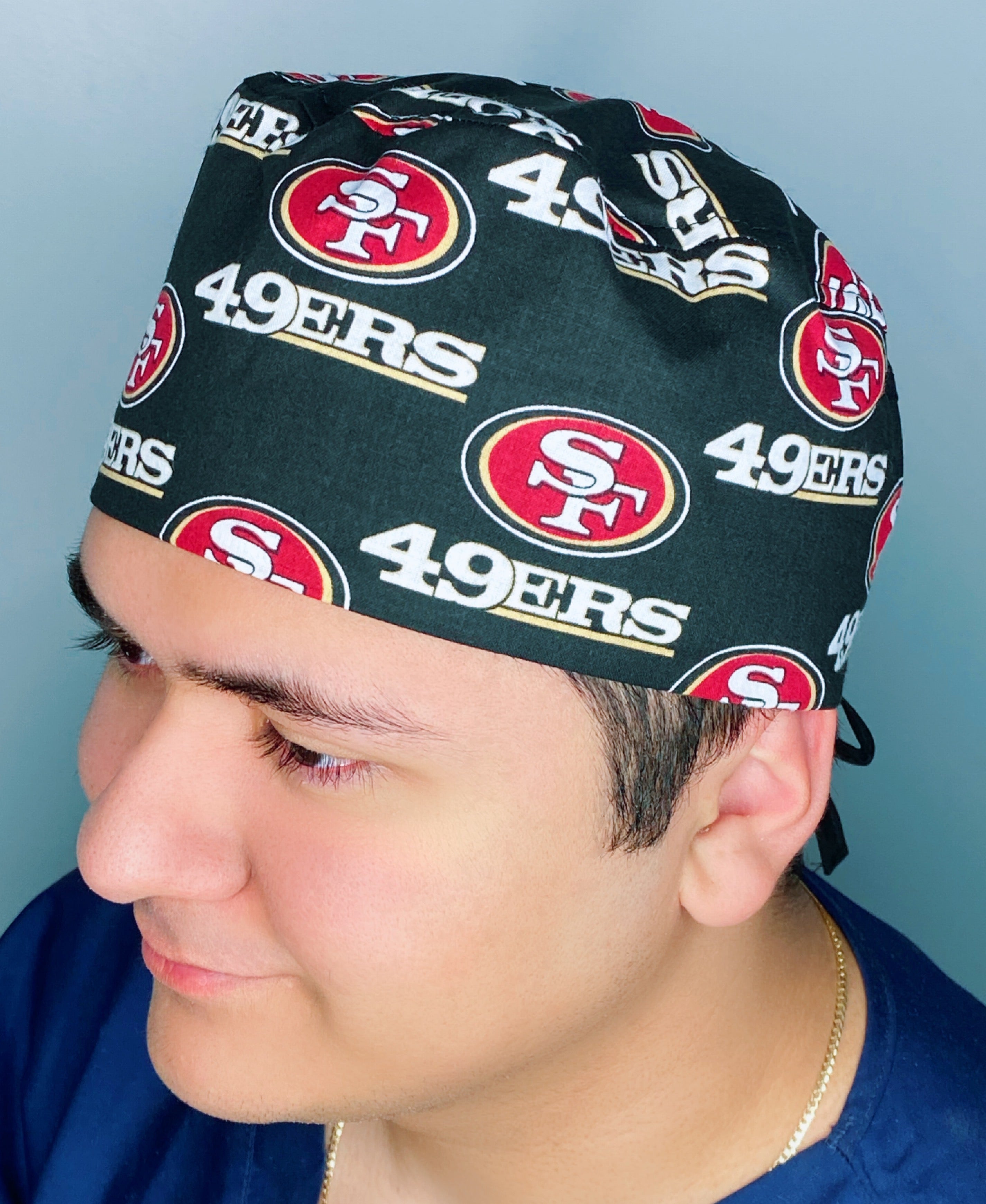 San Francisco Football Team Unisex Sport Scrub Cap