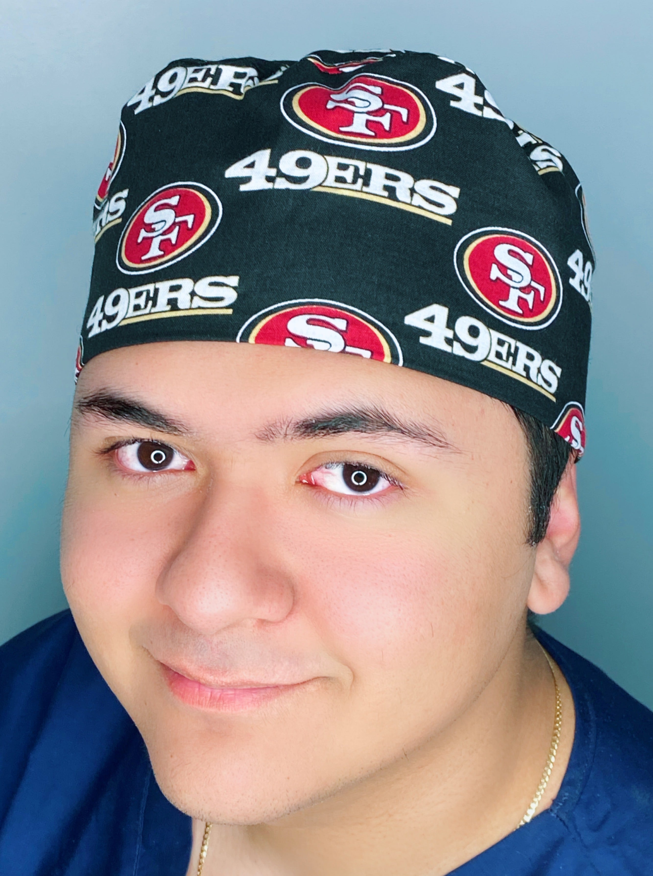 San Francisco Football Team Unisex Sport Scrub Cap