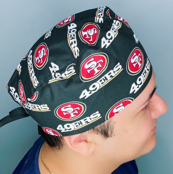 San Francisco Football Team Unisex Sport Scrub Cap