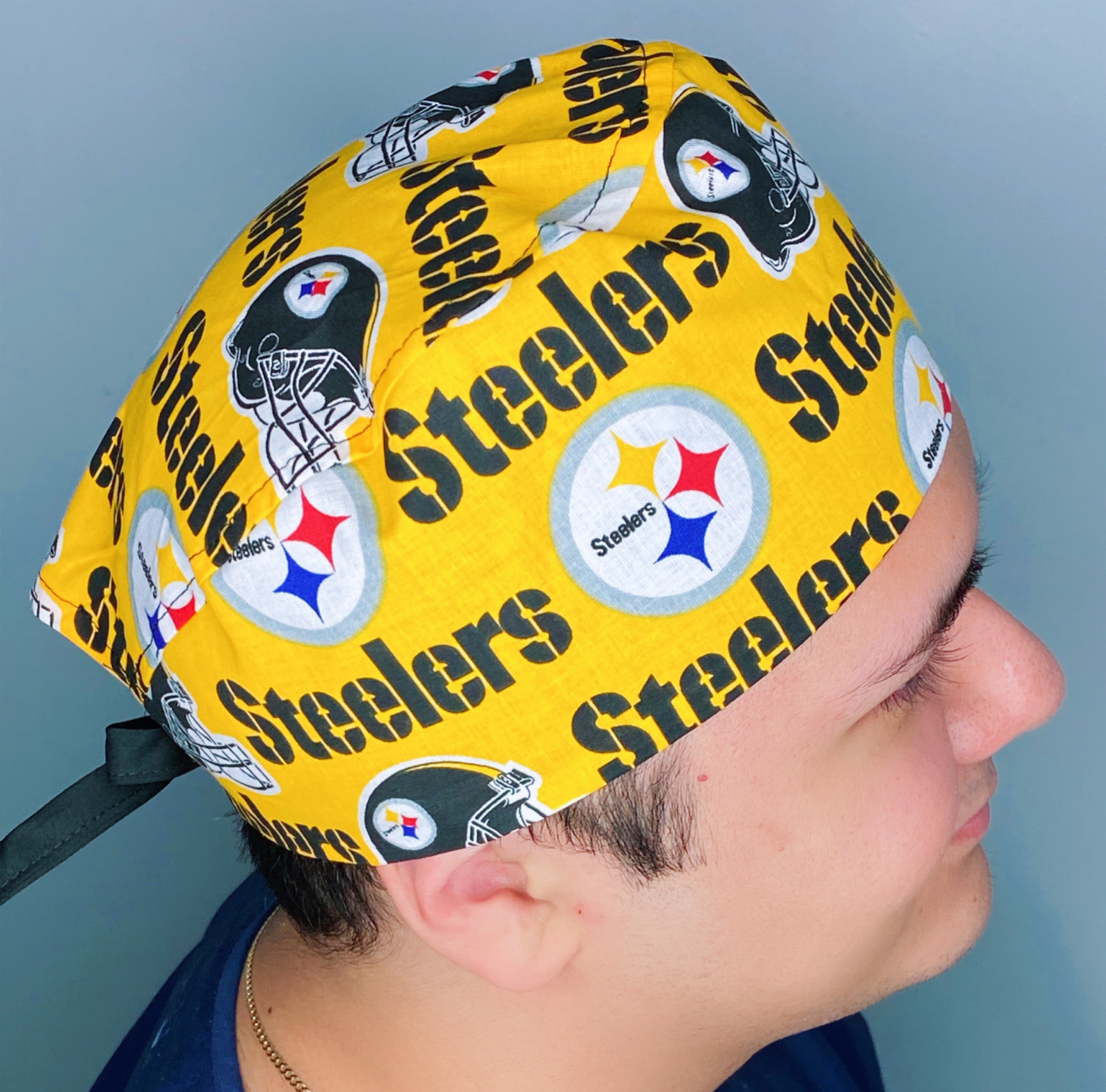Pittsburgh Football Team Unisex Sport Scrub Cap