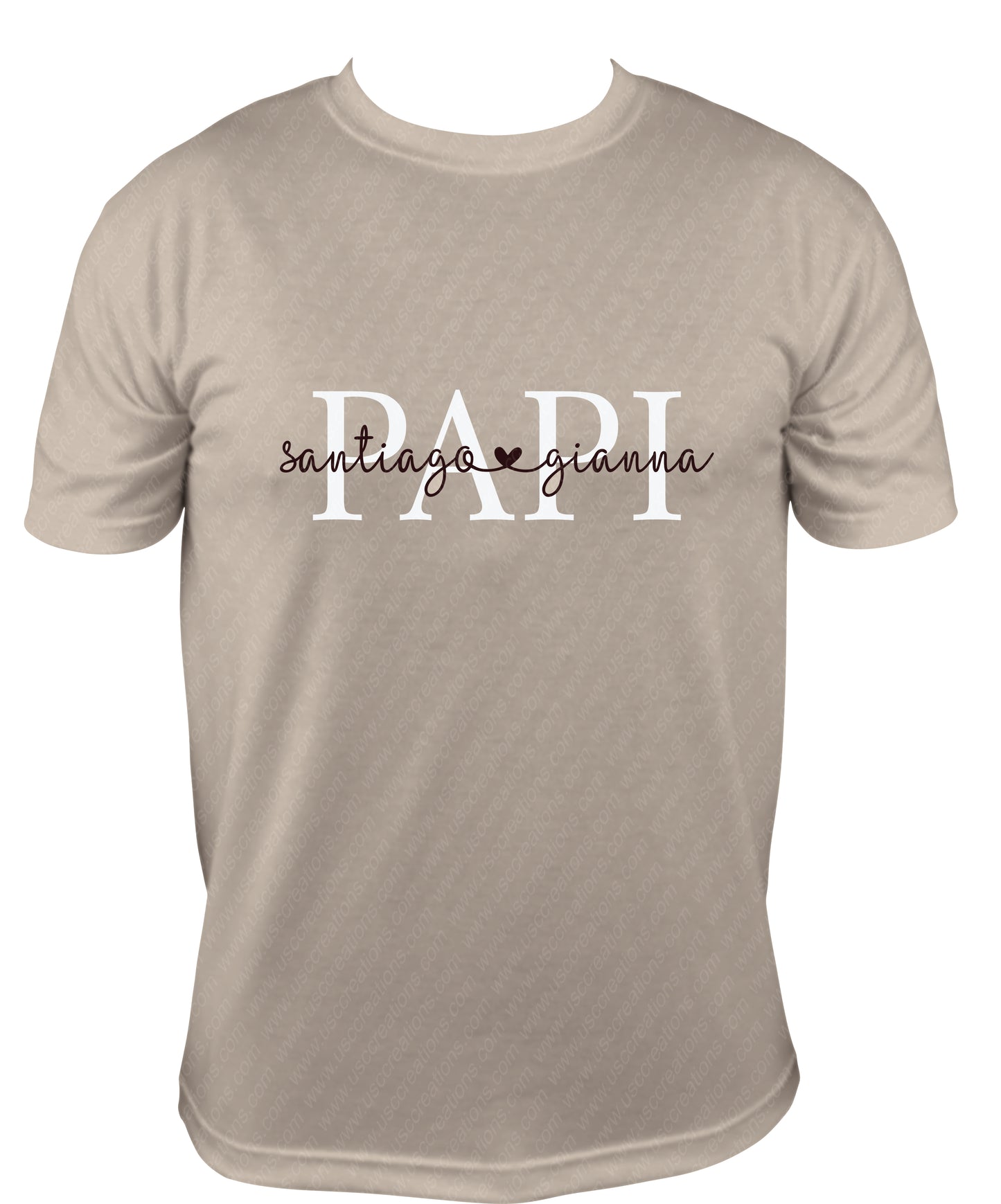 Custom Personalized PAPI Unisex T-Shirt