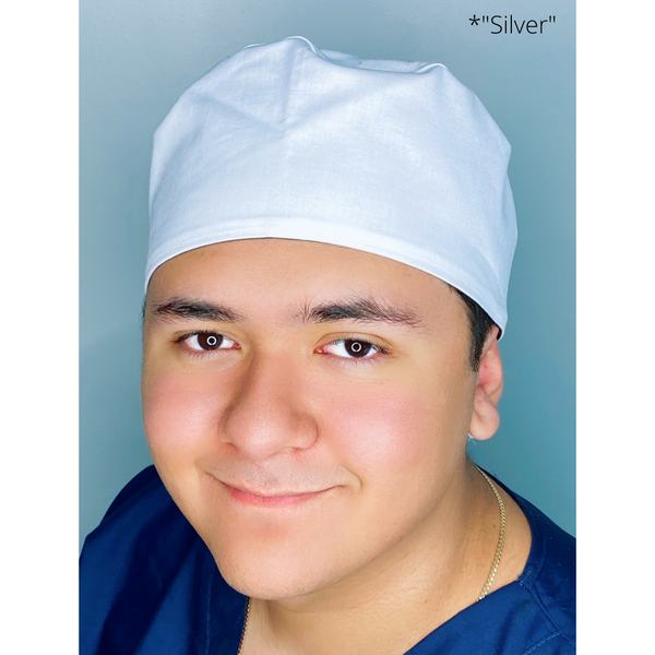 Solid Color Unisex Scrub Cap